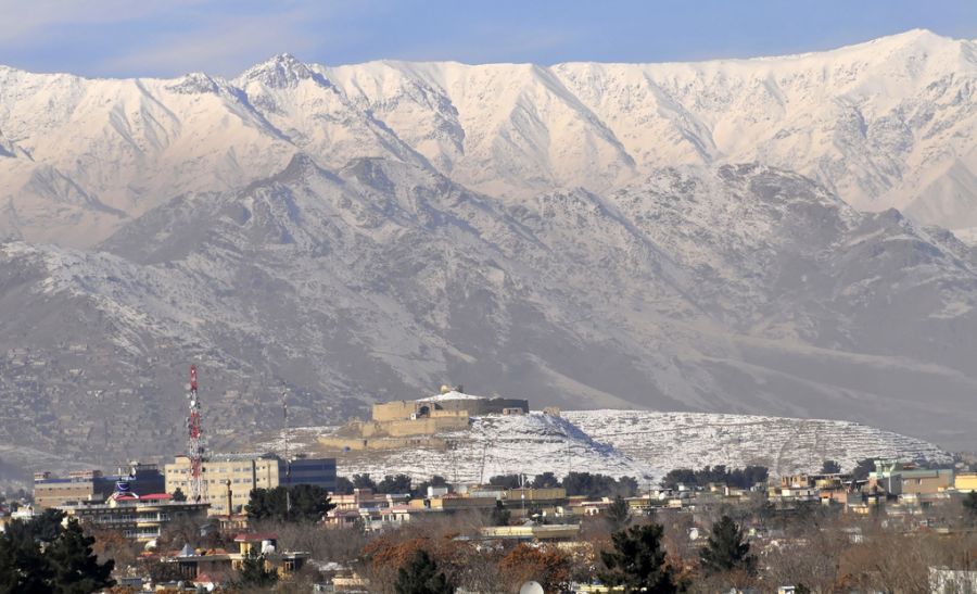 Hindu Kush from Kabul in Afghanistan