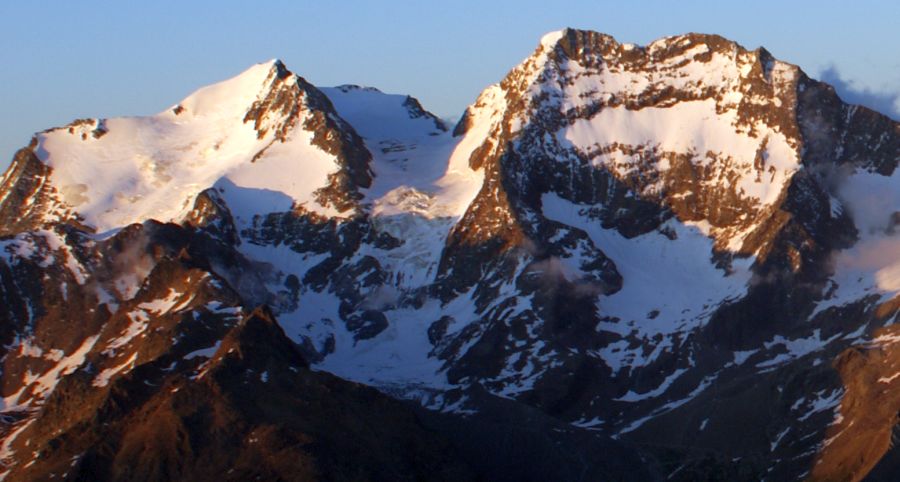 Fletschhorn and Lagginhorn