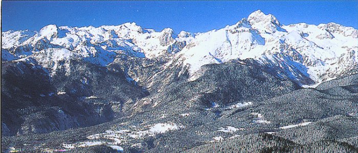 Mt. Triglav in the Julian Alps of Slovenia