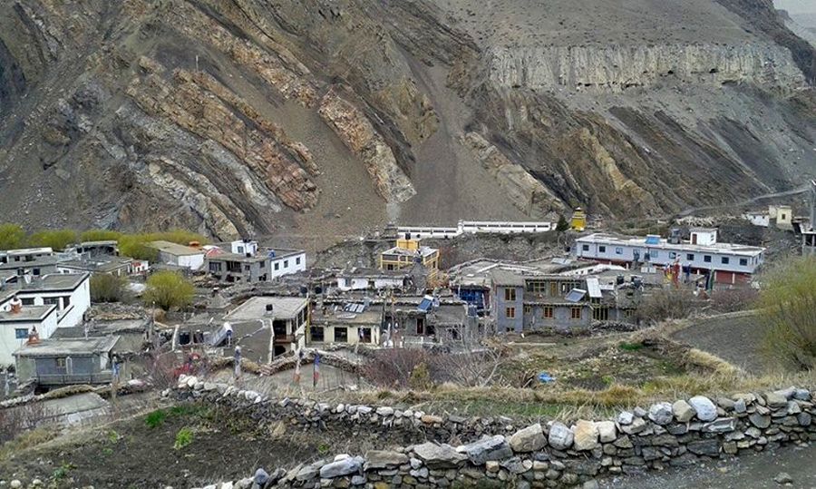 Kagbeni in Upper Kali Gandaki Valley