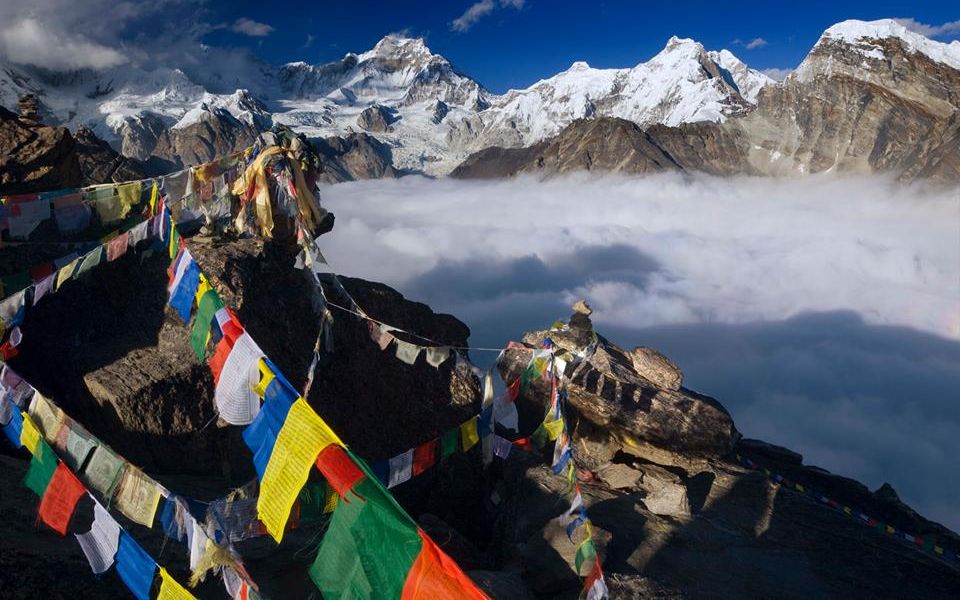 Gyachung Kang from Gokyo Ri