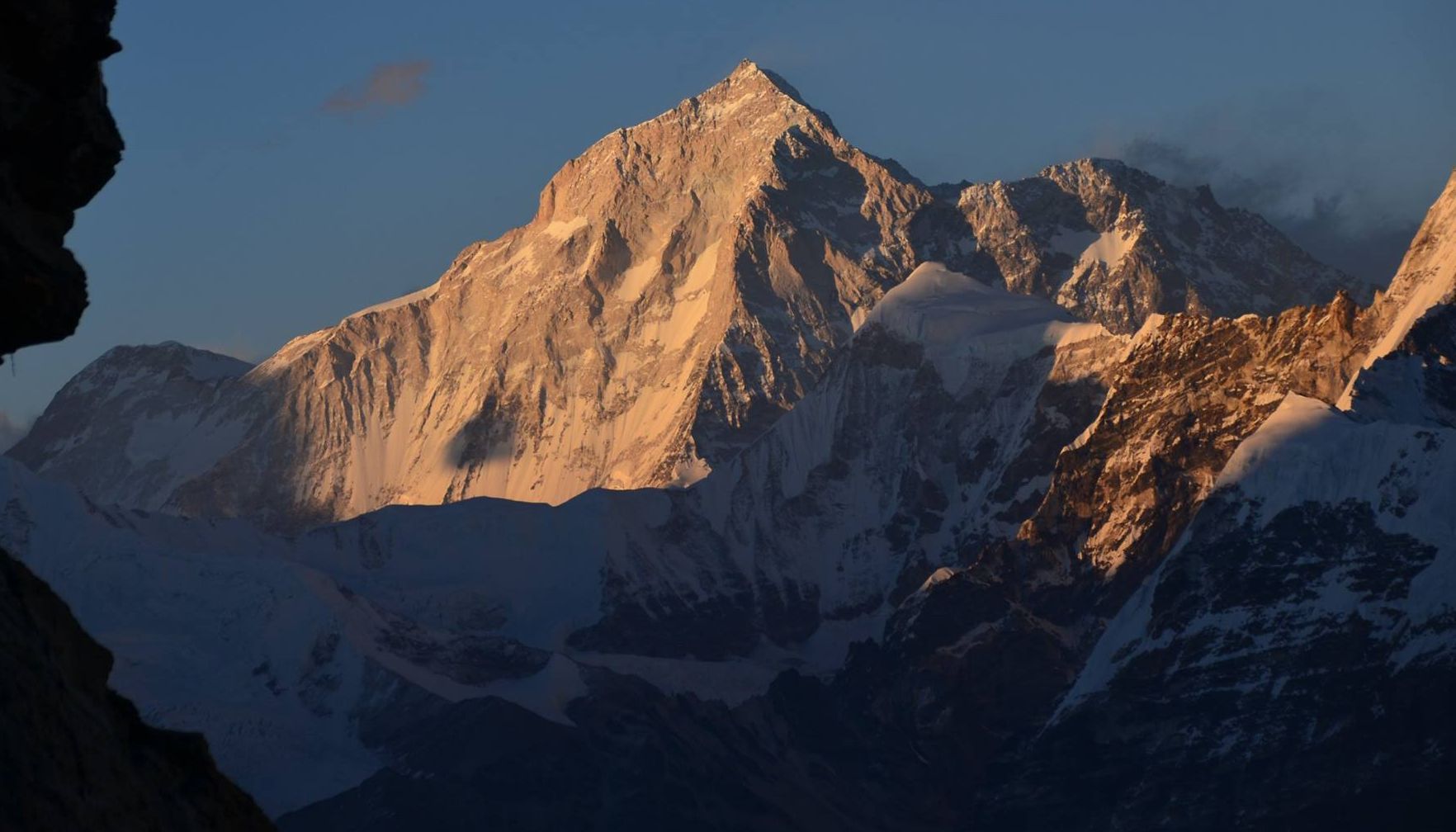 Makalu from Mera Peak