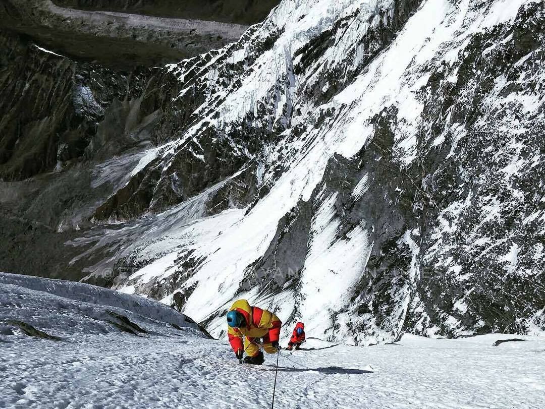 Lhotse South Face above Chukhung Valley