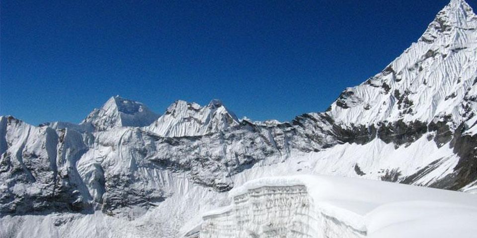 West Col beneath Ama Dablam