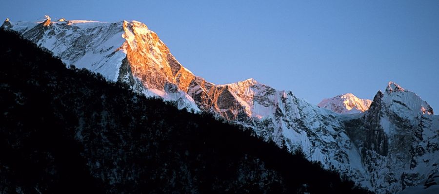 Mount Manaslu from the North-West