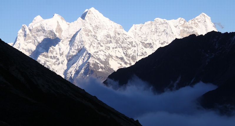 Kang Taiga, Thamserku and Kyashar from Trashi Labtse