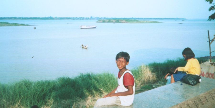 Confluence of Tonle Sap and Mekong River at Phnom Penh