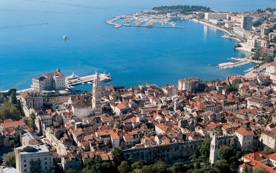 Split on the Adriatic Coast of Croatia