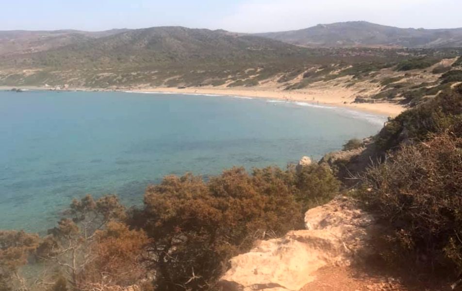 Lara Bay in the Akamas Peninsula of western Cyprus