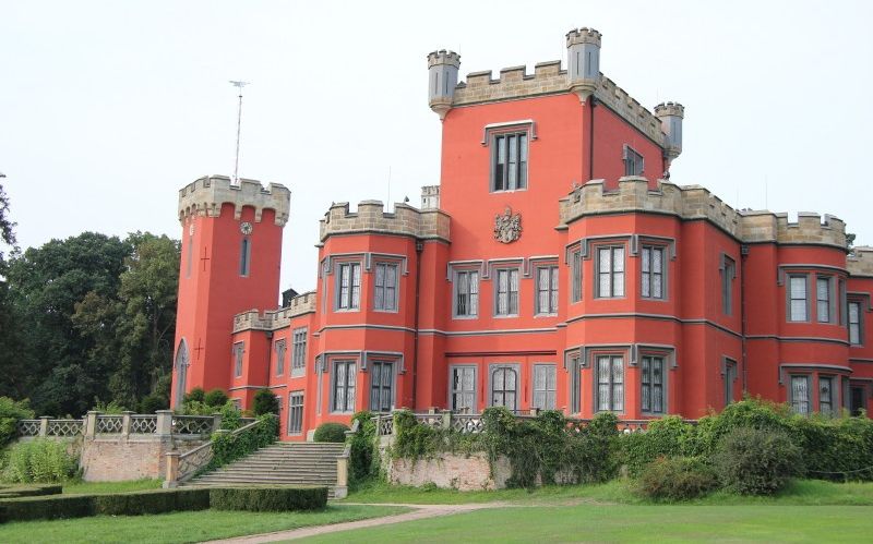 Hradec u Nechanic Castle in the Czech Republic