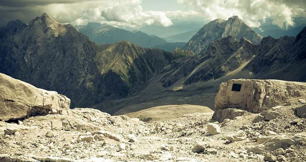 Zugspitze glacier