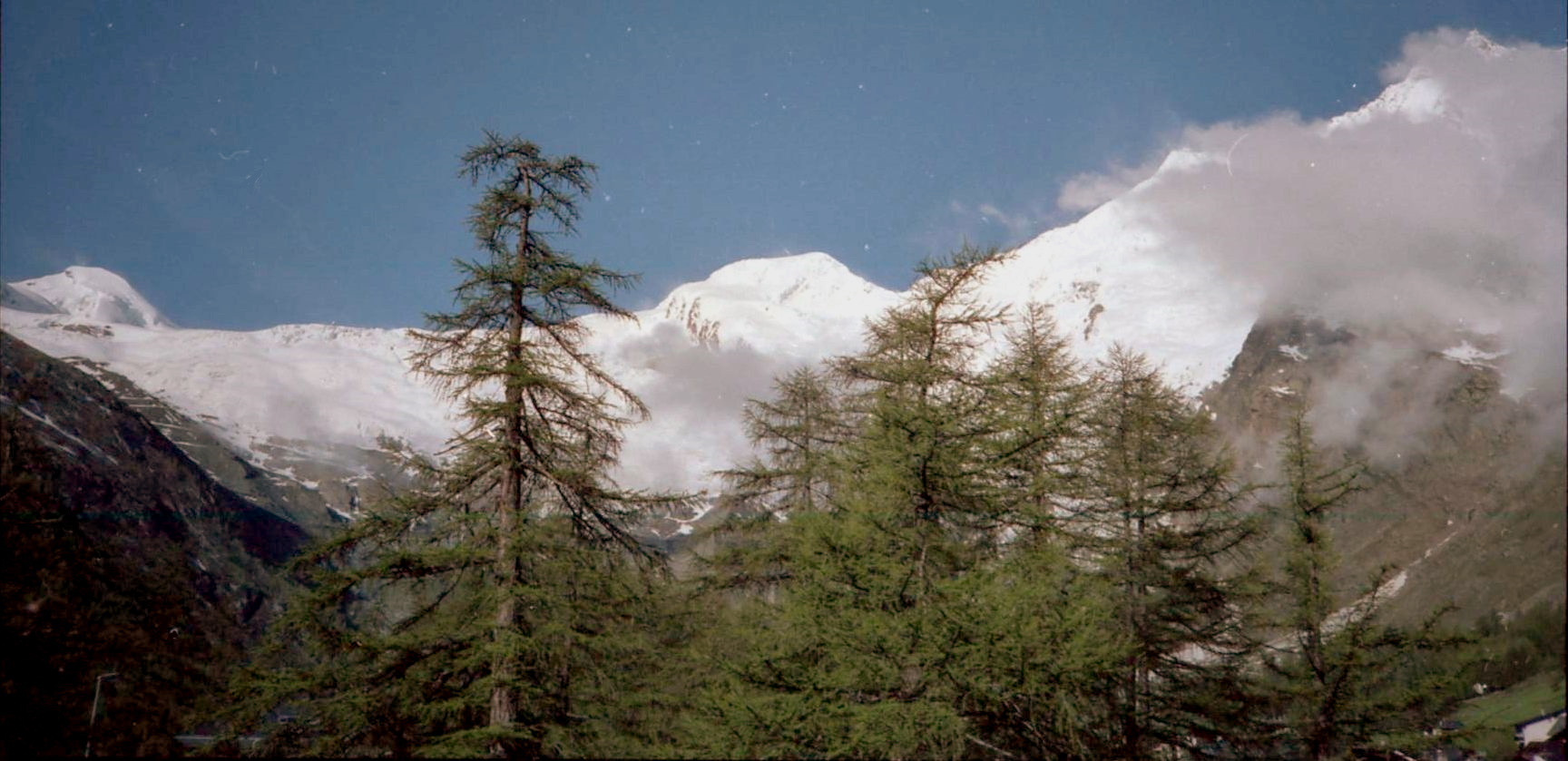 Saas Fe in the Valais Region of Switzerland