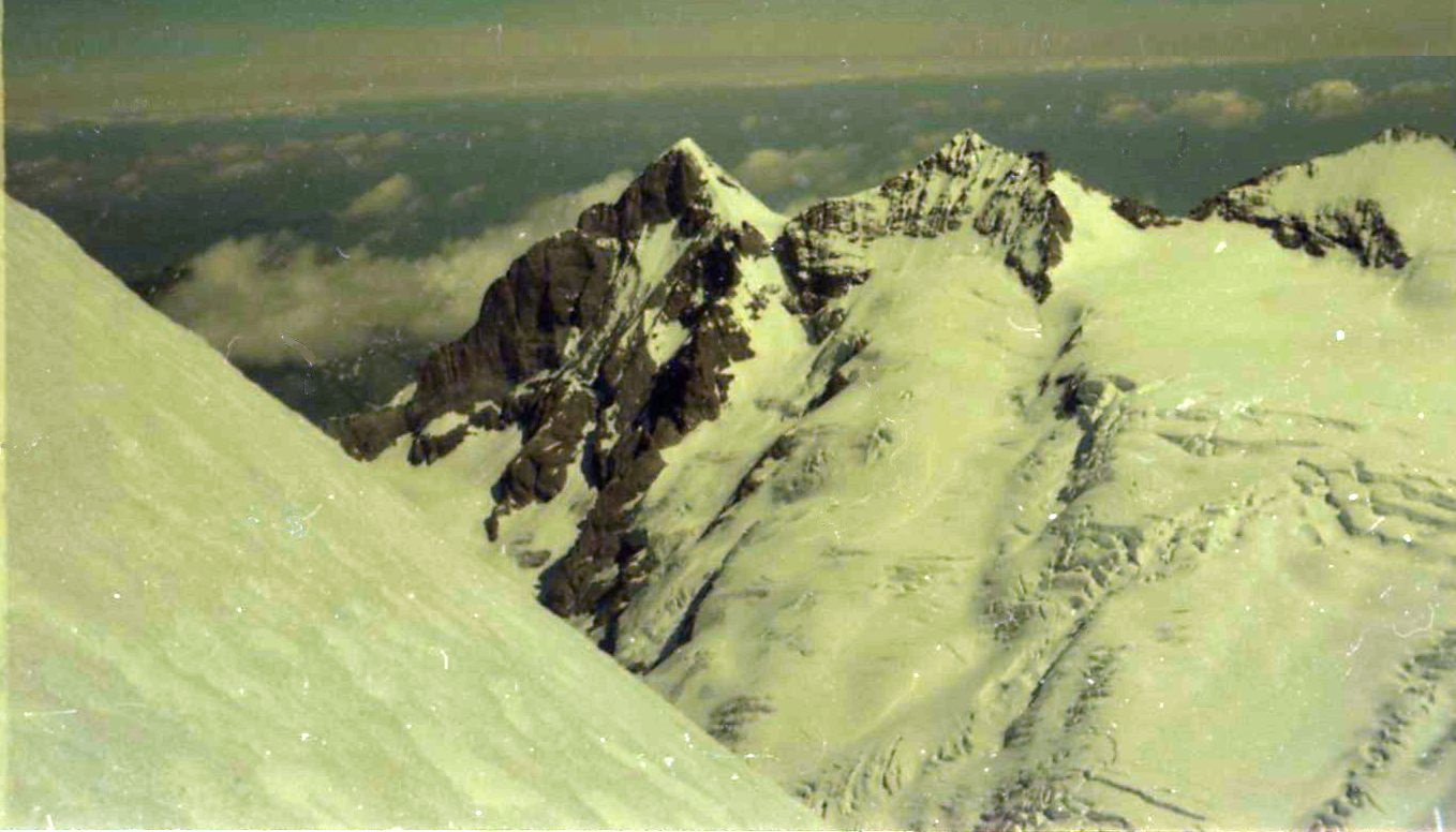 Wetterhorn from Schreckhorn