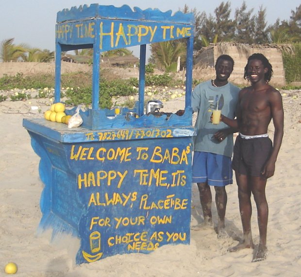 Juice Bar at Kotu Beach