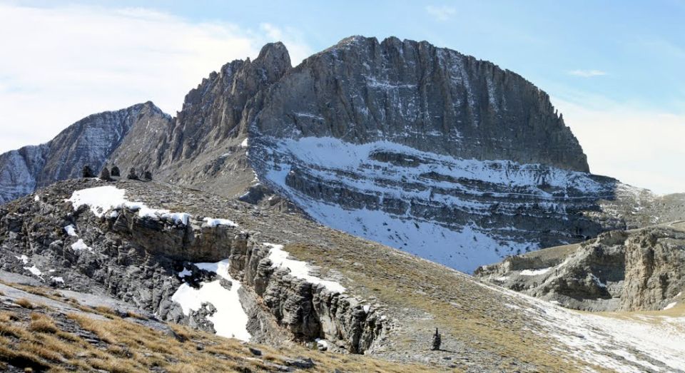 Stefani Peak ( Throne of Zeus ) on Mount Olympus