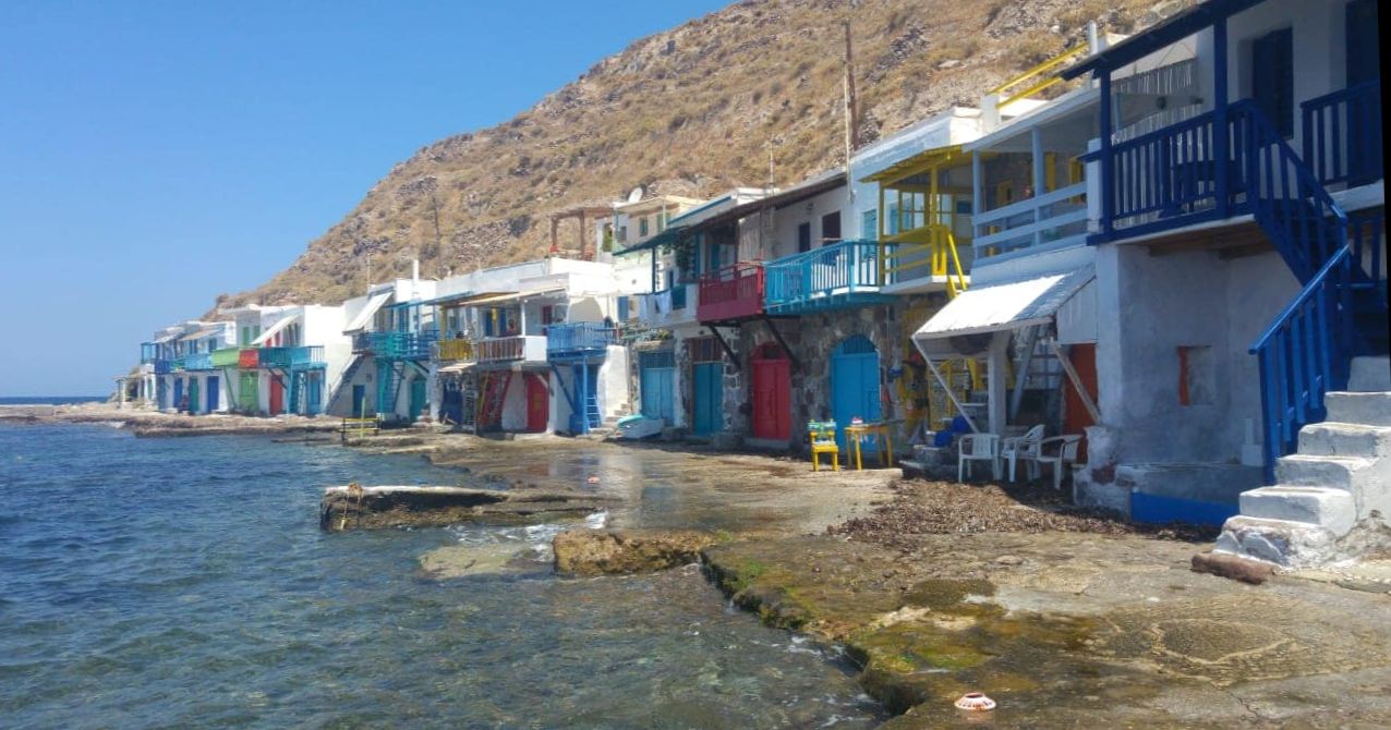 Klima Town on Milos