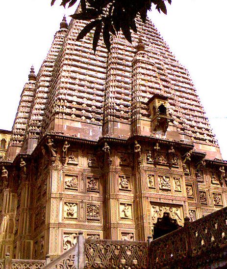 Durga Temple in Varanasi in India