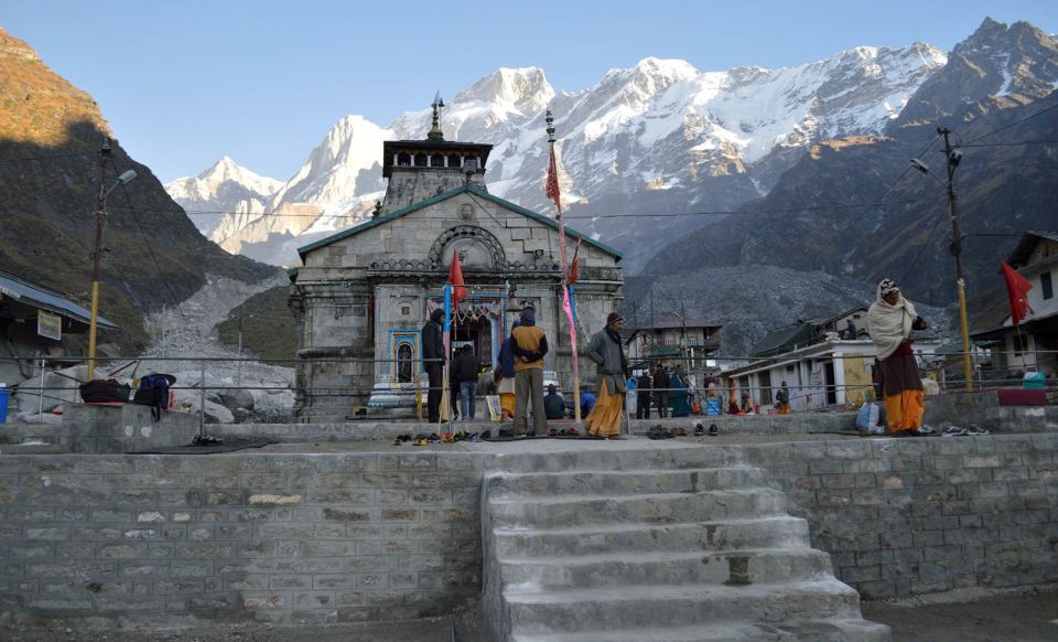 Temple at Kedarnath in the Indian Himalaya