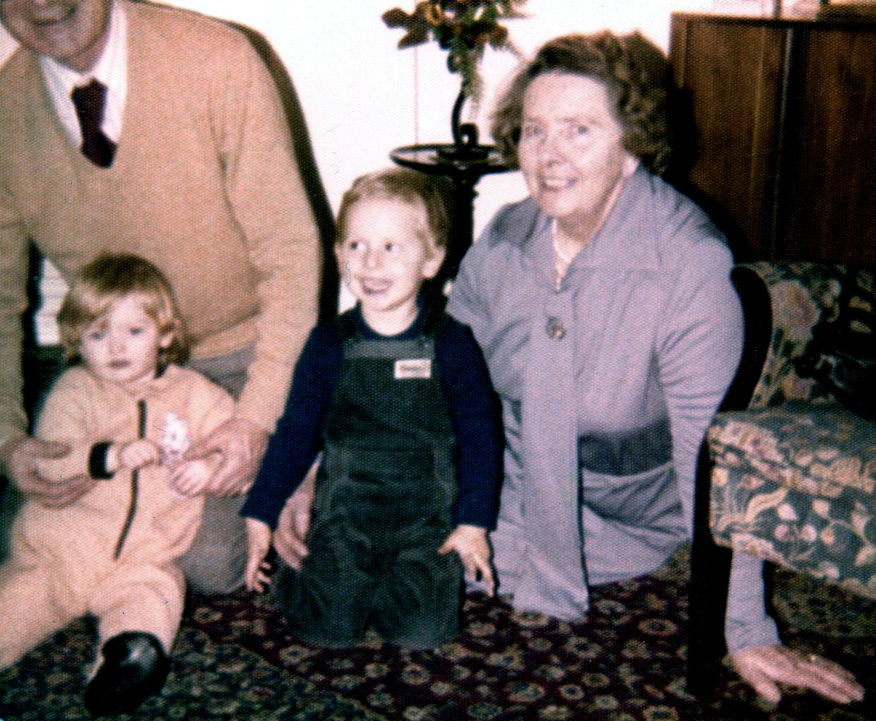 Charlotte Schofield Ingram with Elaine and Christopher Ingram