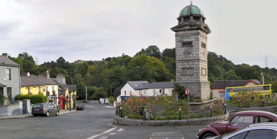 Enniskerry in County Wicklow in Ireland