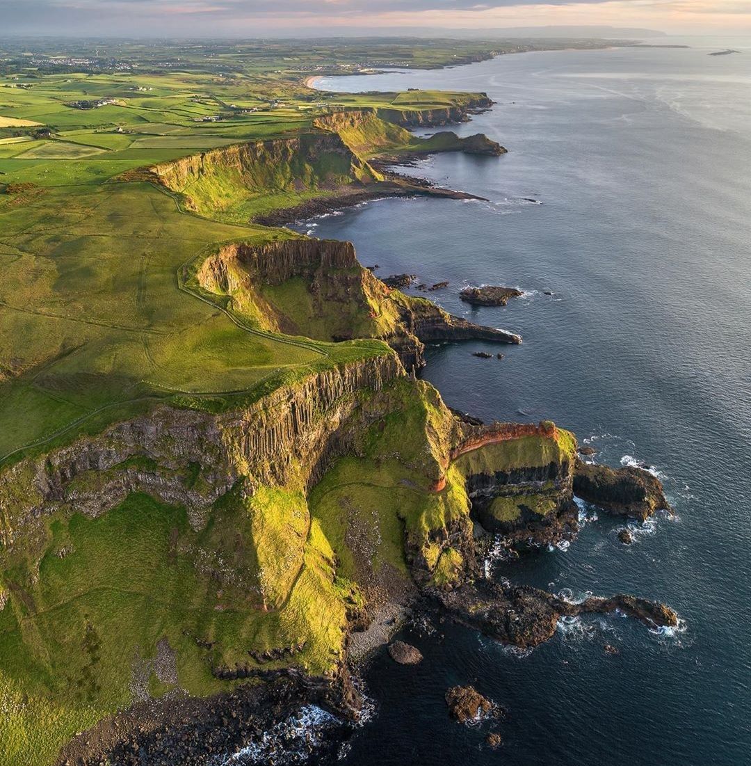 Cliffs of Moher on West Coast of Ireland