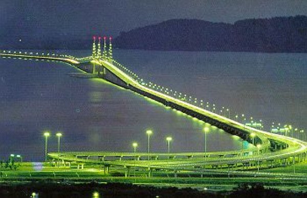 Penang Bridge from Butterworth