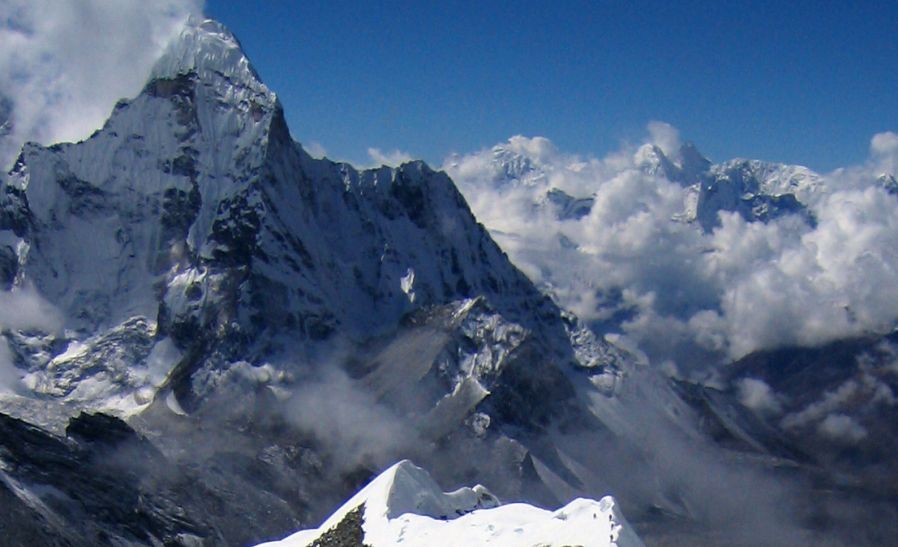 Ama Dablam from Island Peak ( Imja Tse )