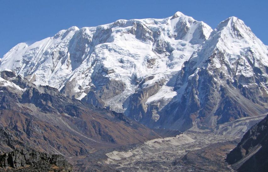 Talung, Kabru and Ratong - Kangchenjunga south side