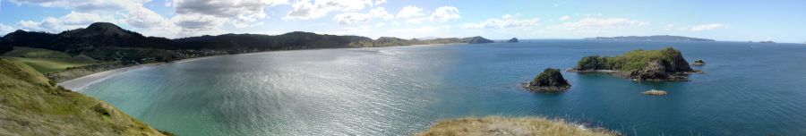 Coromandel Peninsula on North Island of New Zealand