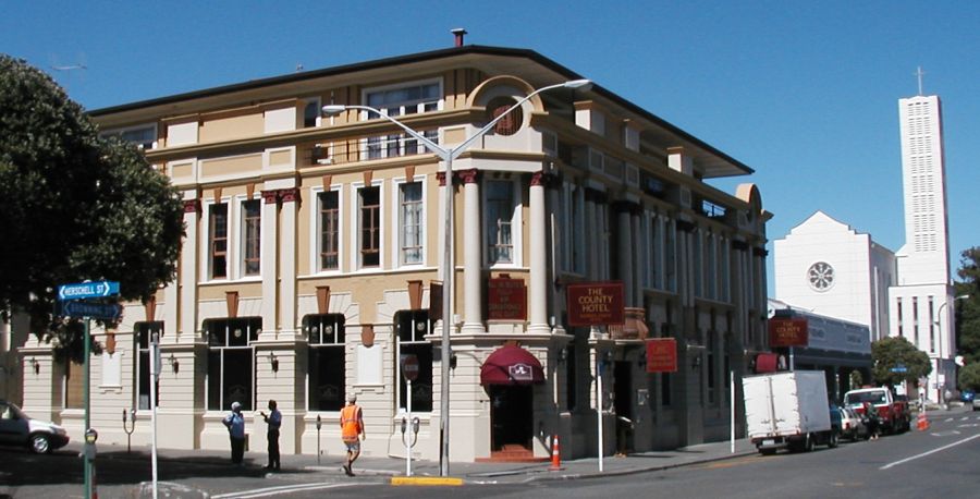 Napier on North Island of New Zealand