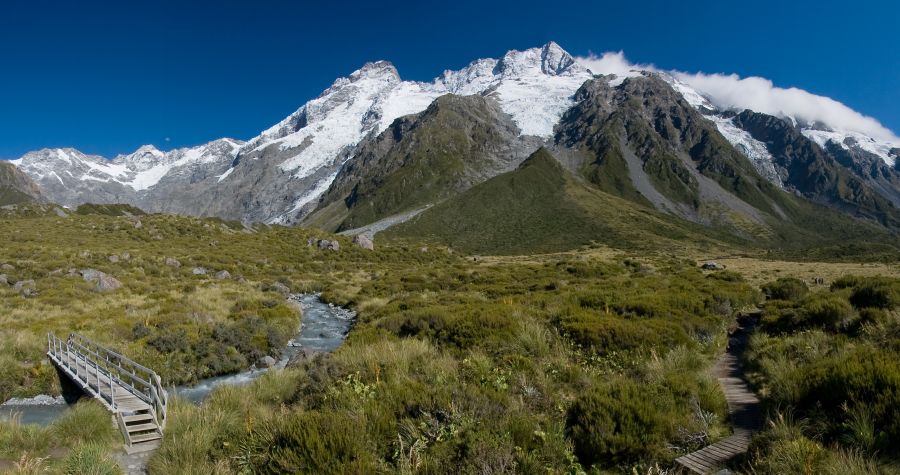 Mount Sefton from Mount Cook National Park