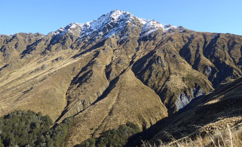 Ben Lomond above Queenstown in South Island of New Zealand