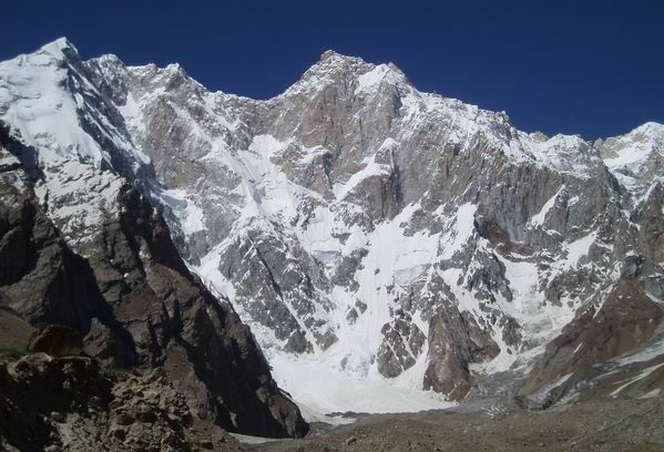 The Seven Thousanders - Kunyang Chhish ( 7852m ) in the Karakorum Mountains of Pakistan