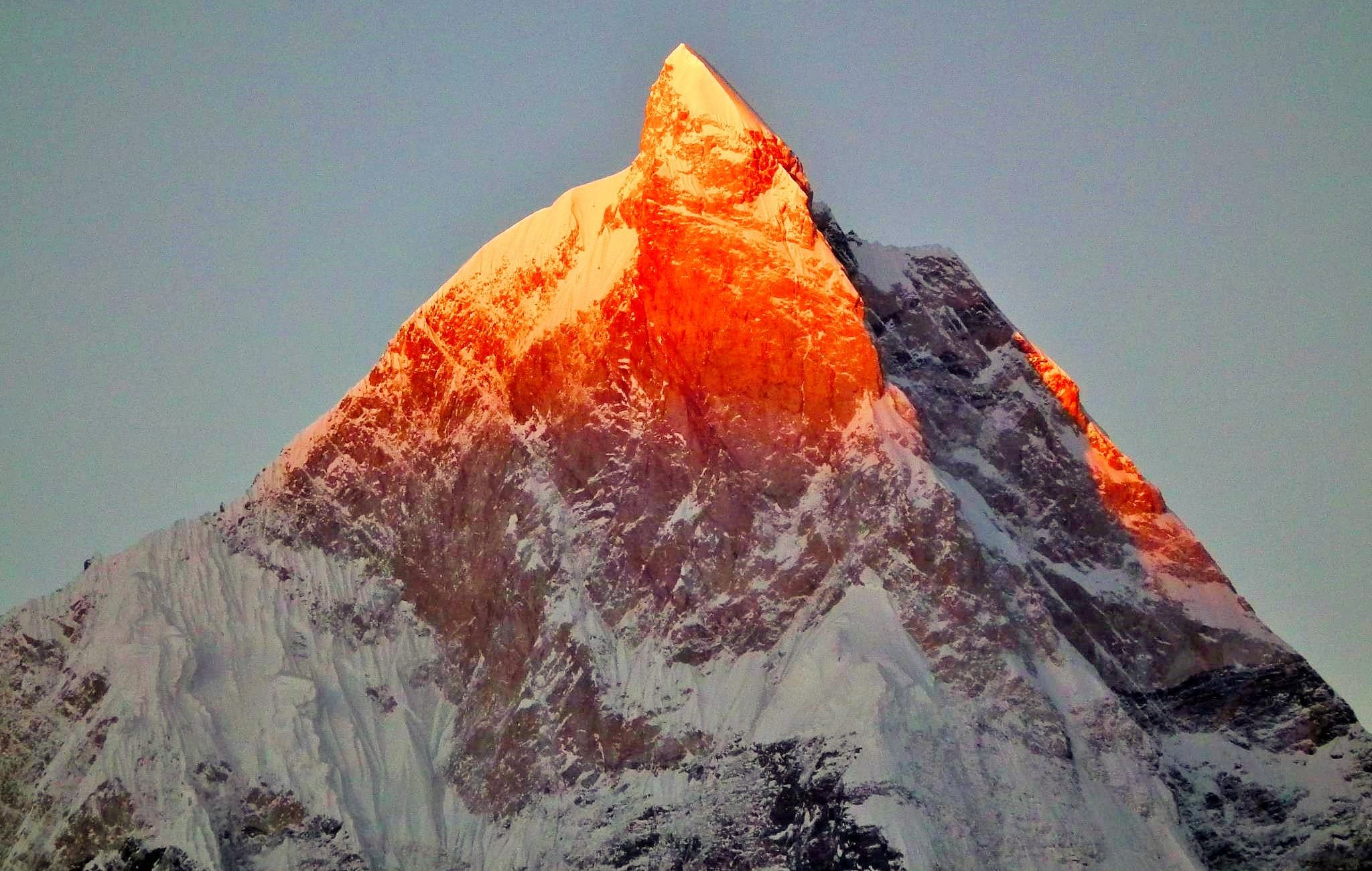 The Seven Thousanders - Masherbrum ( 7821m ) in the Karakorum Mountains of Pakistan