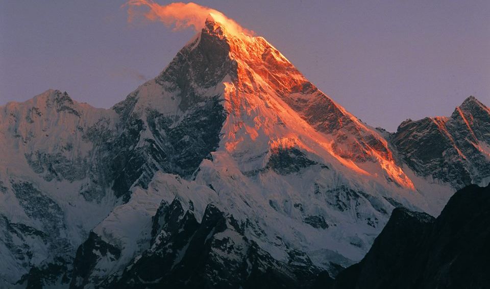 The Seven Thousanders - Masherbrum ( 7821m ) in the Karakorum Mountains of Pakistan