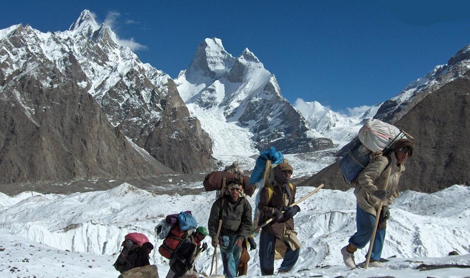 The Seven Thousanders - Muztagh Tower ( 7284m ) in the Karakorum Mountains of Pakistan