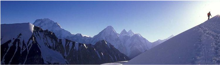 Gondogoro Pass in The Karakoram of Pakistan