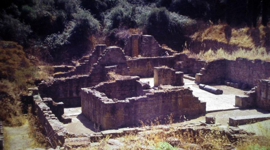 Roman ruins at Mirobriga