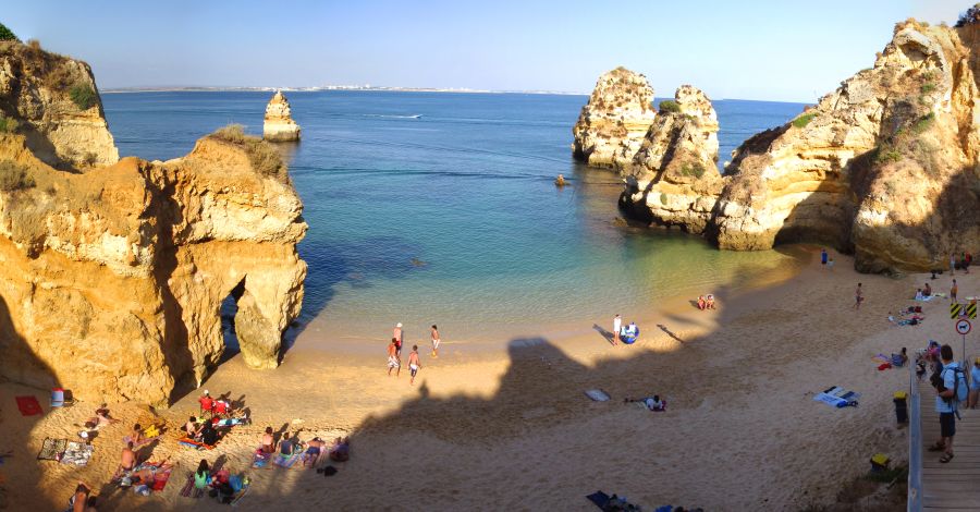 Praia do Camilo at Lagos on the Algarve