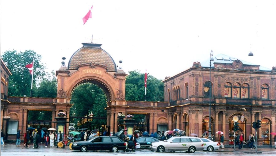 Tivoli Gardens in Copenhagen