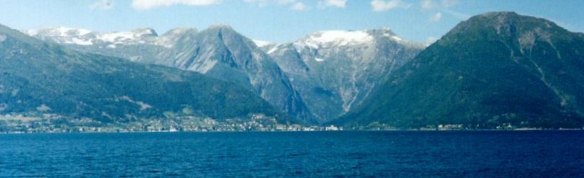 Sogne Fjord in Norway