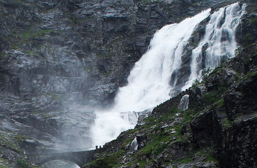 Stigfossen Falls in Norway