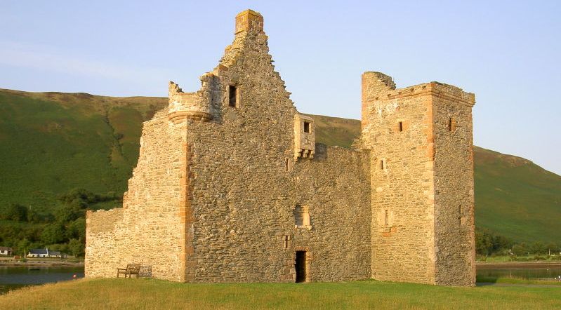 Lochranza Castle on the Isle of Arran