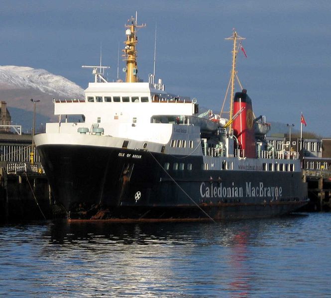 MV Isle of Arran at Brodick