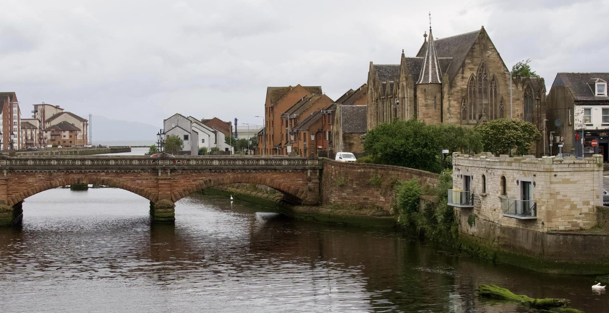 The New Bridge in Ayr