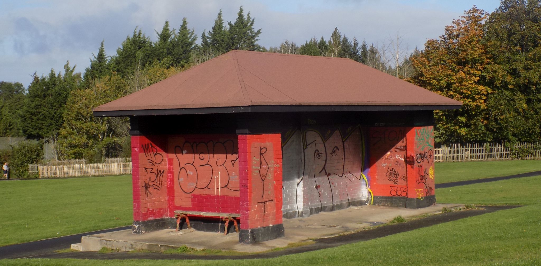 Shelter in Barshaw Park