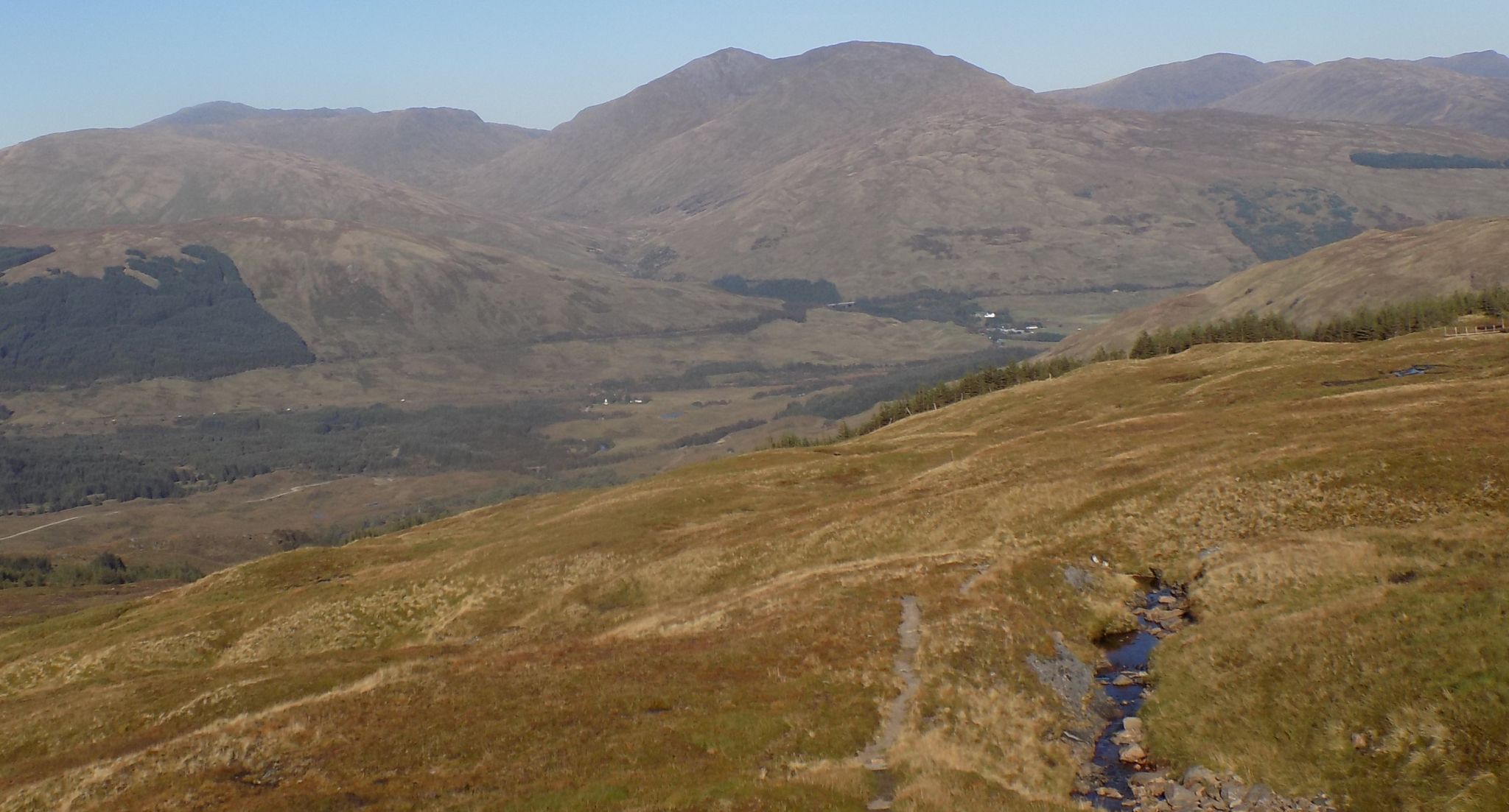 Ben Challum from Beinn Dubhchraig