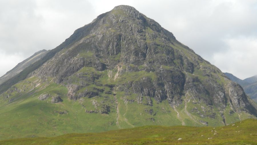 Buchaille Etive Beag ( The Little Shepherd ) in Glencoe in the Highlands of Scotland