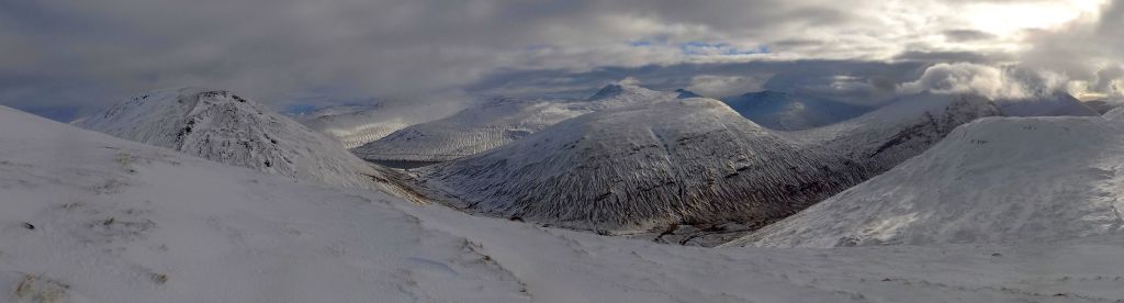 Peaks above Allt Kinglas