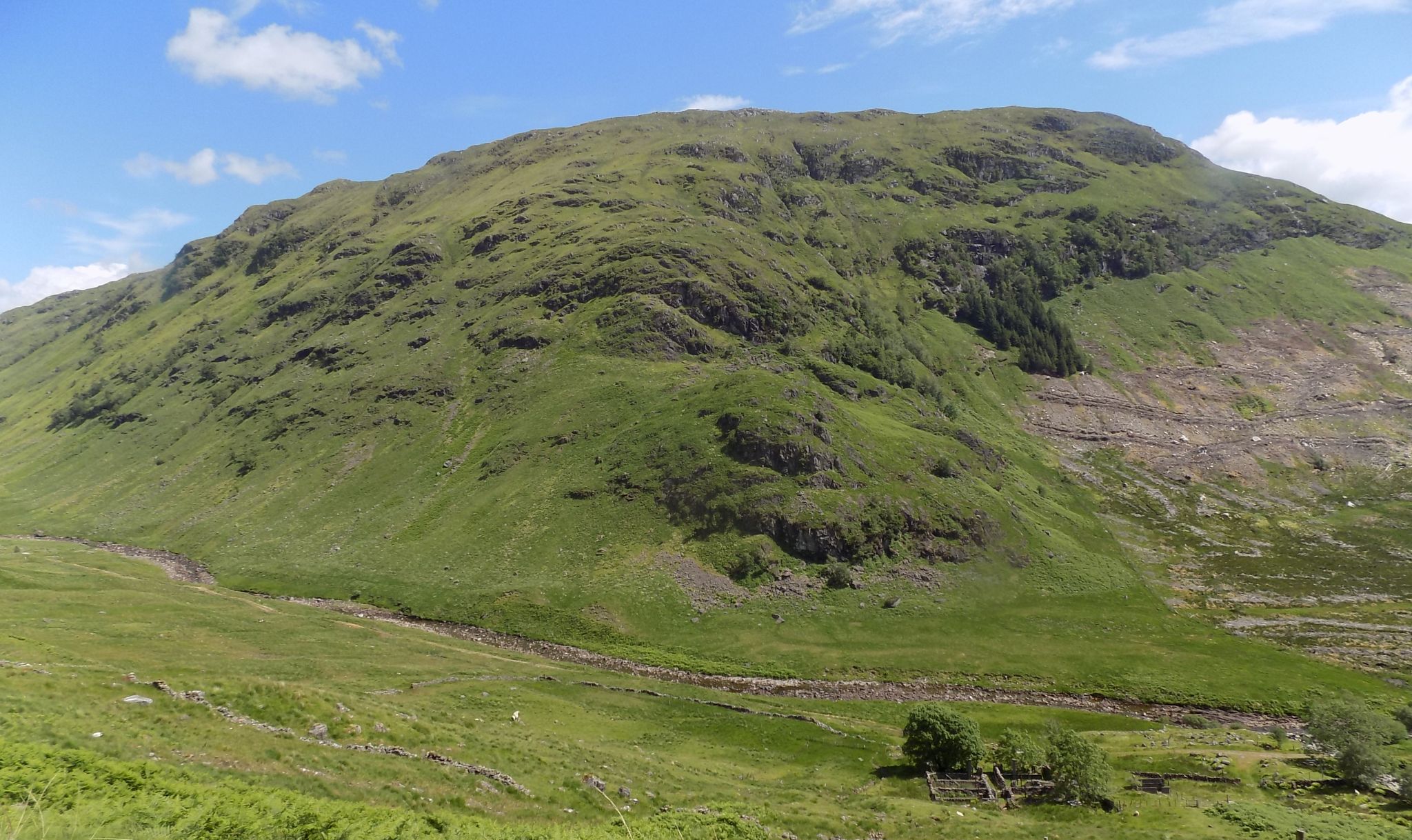 Descent to Inverchorachan Cottage